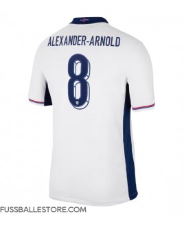 Günstige England Alexander-Arnold #8 Heimtrikot EM 2024 Kurzarm